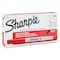 Sharpie Ultra Fine Tip Permanent Marker, Extra-Fine Needle Tip, Red, PK12 37002 - alternate 1